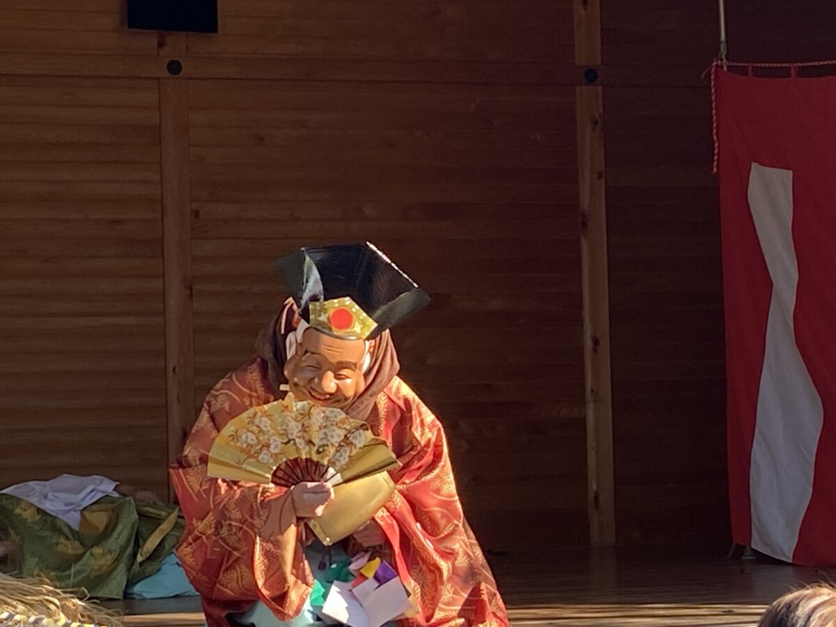 幡多神楽に登場する大国主の神