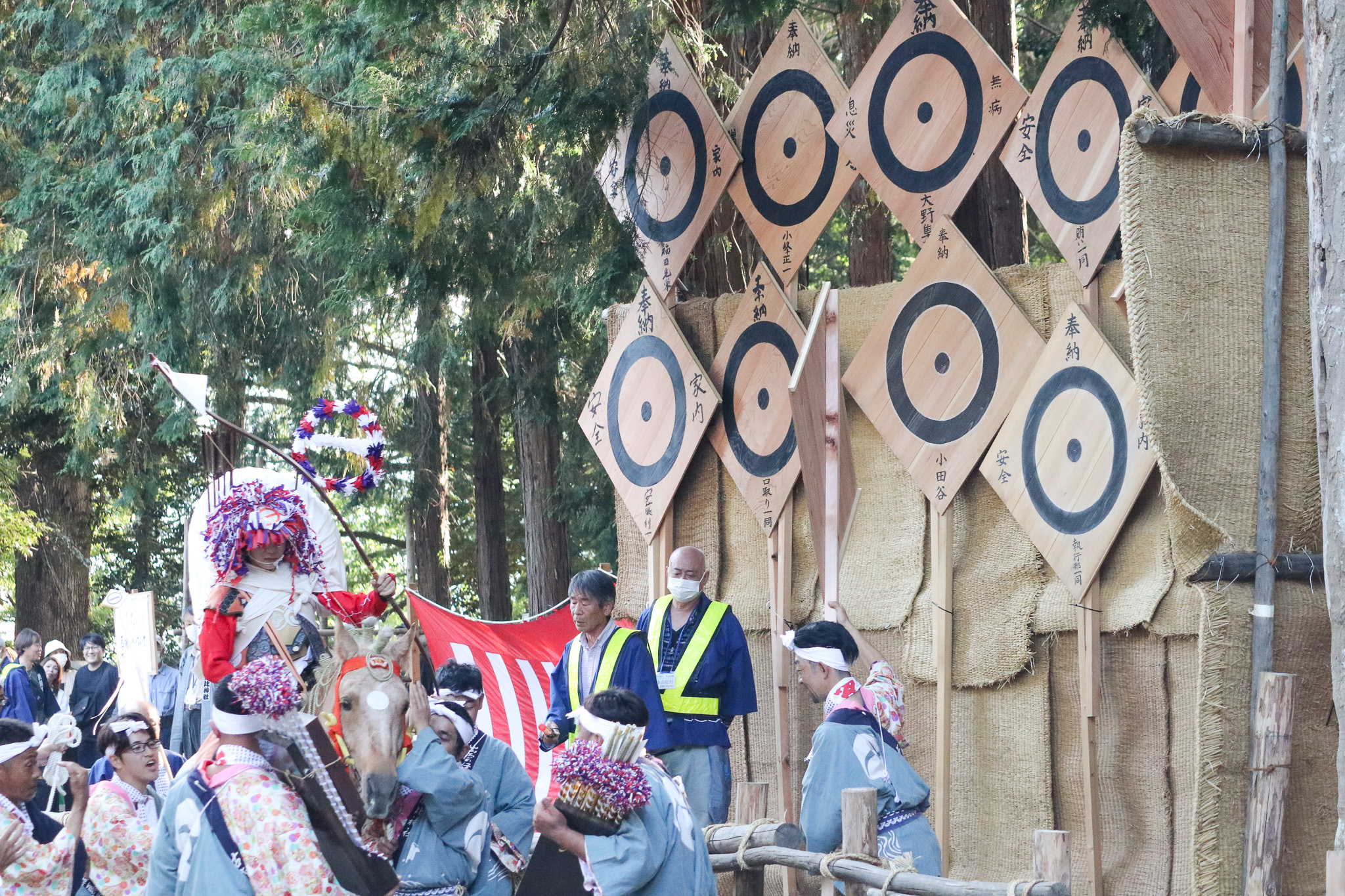 出雲伊波比神社の流鏑馬
