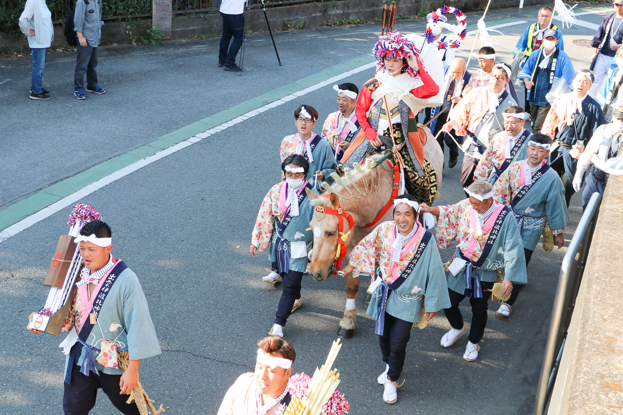 出雲伊波比神社の流鏑馬