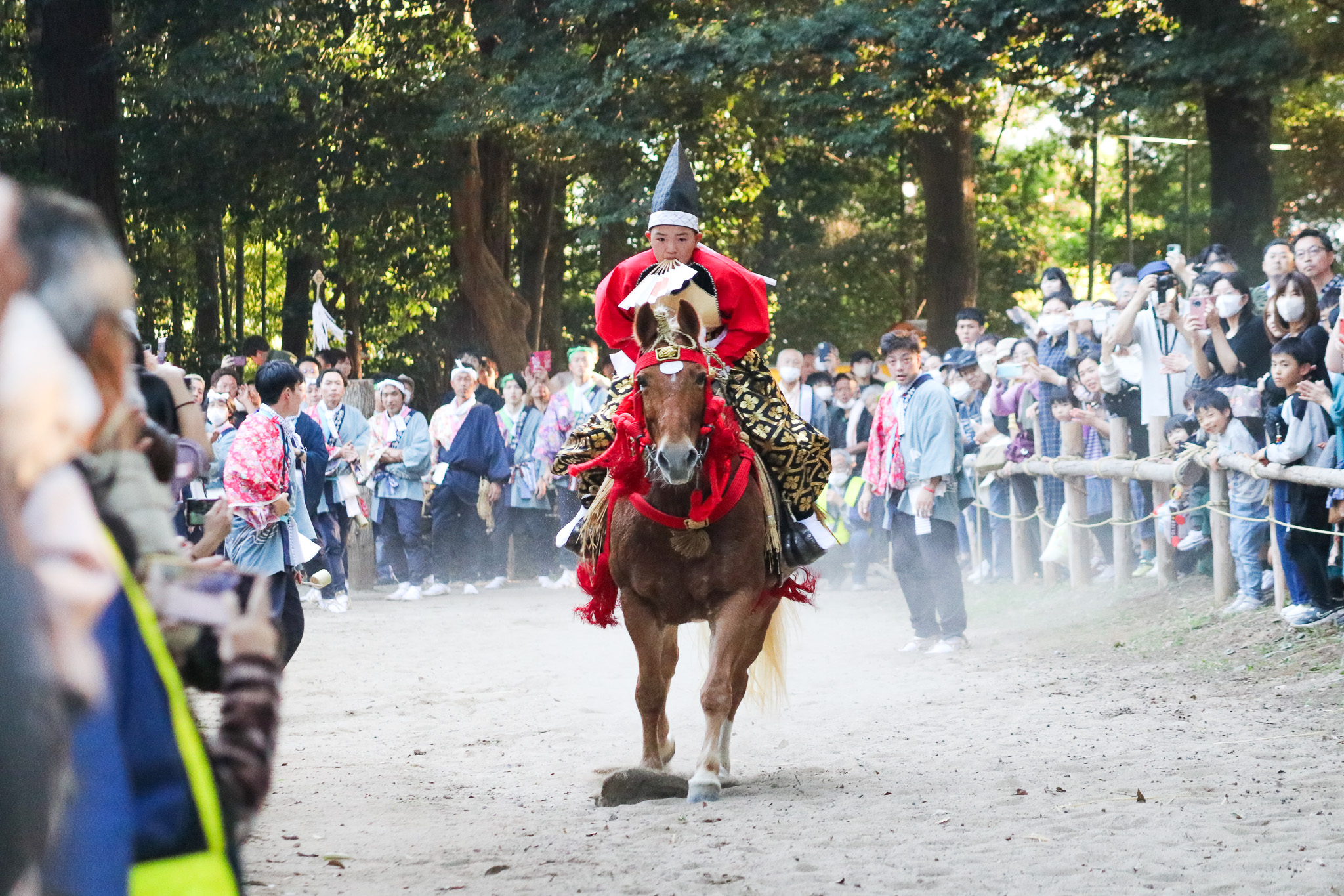 出雲伊波比神社の流鏑馬