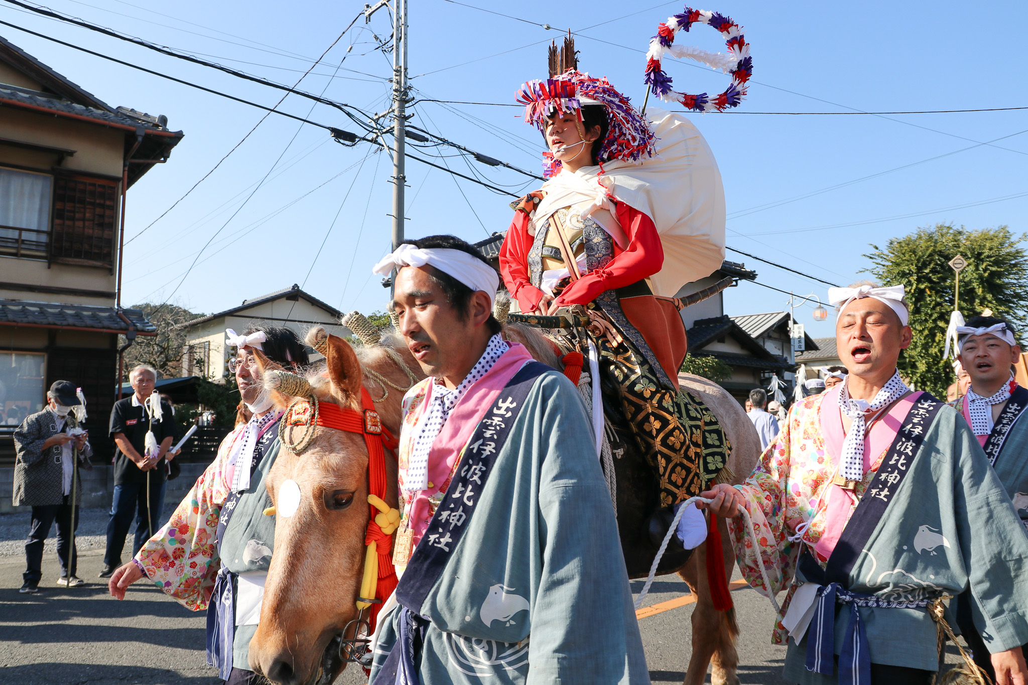 出雲伊波比神社の流鏑馬
