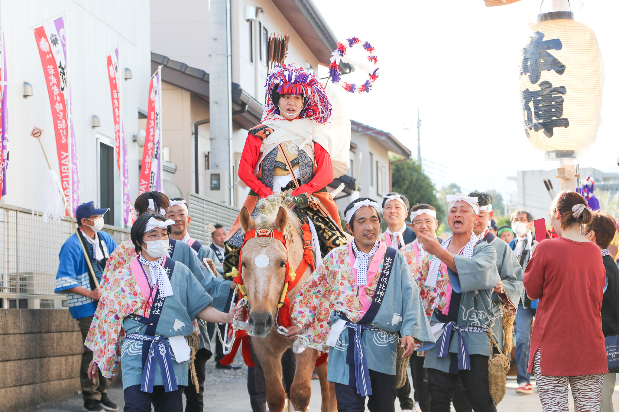 出雲伊波比神社の流鏑馬