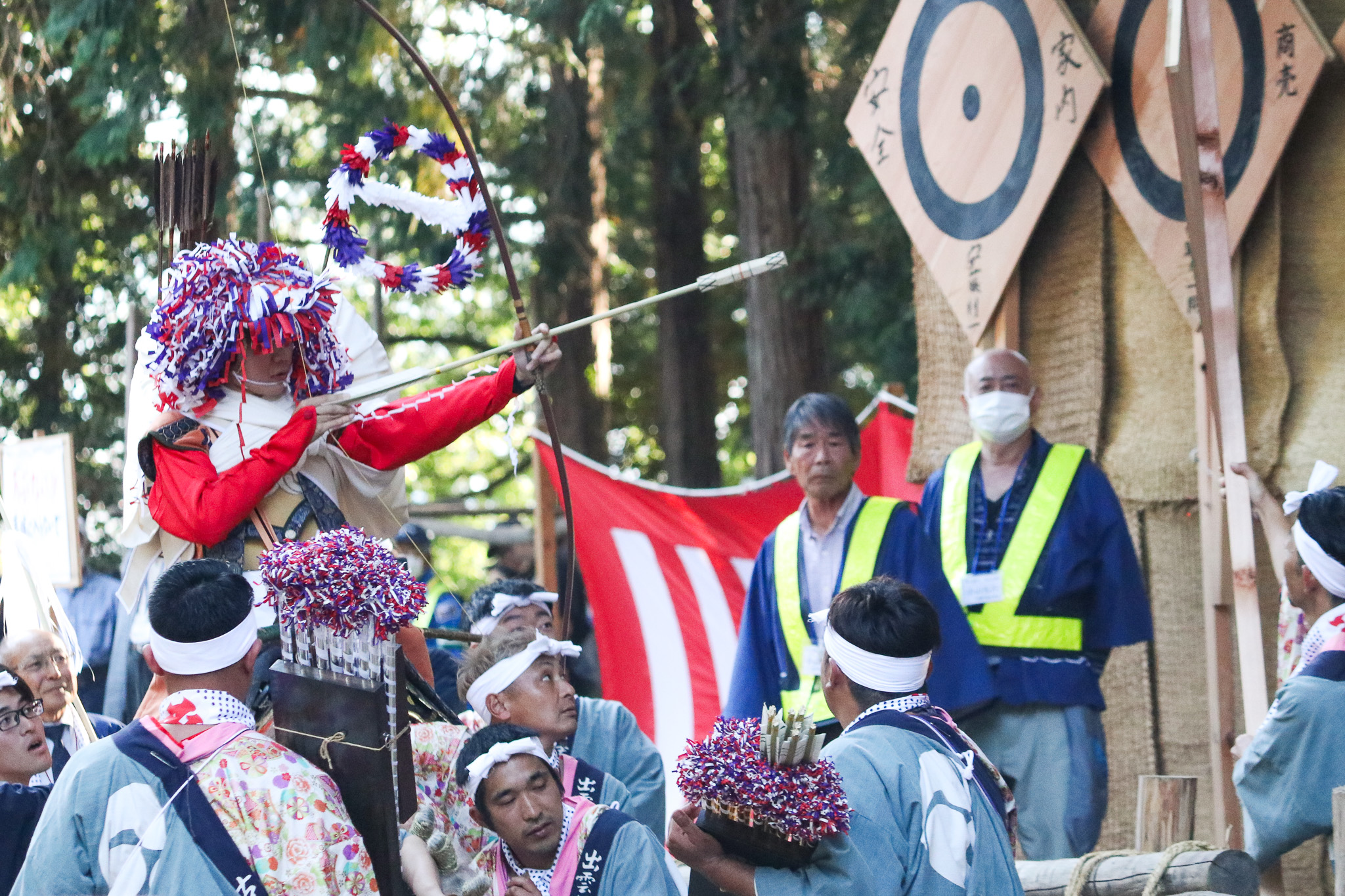 出雲伊波比神社の流鏑馬