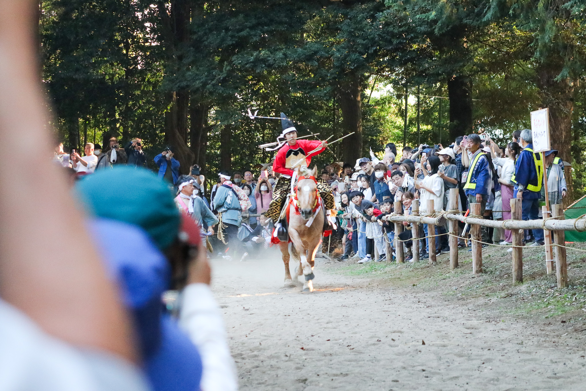 出雲伊波比神社の流鏑馬