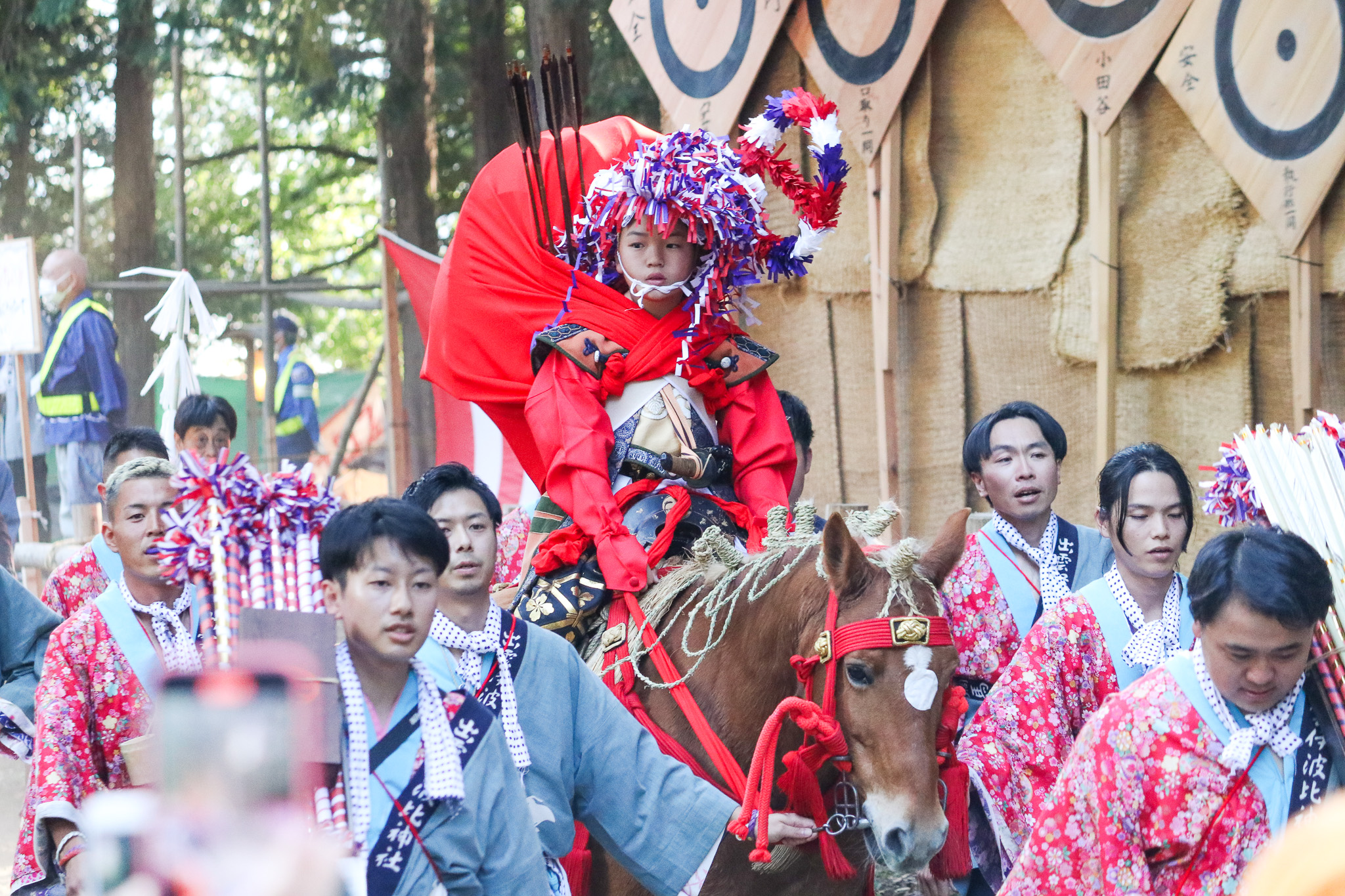 出雲伊波比神社の流鏑馬