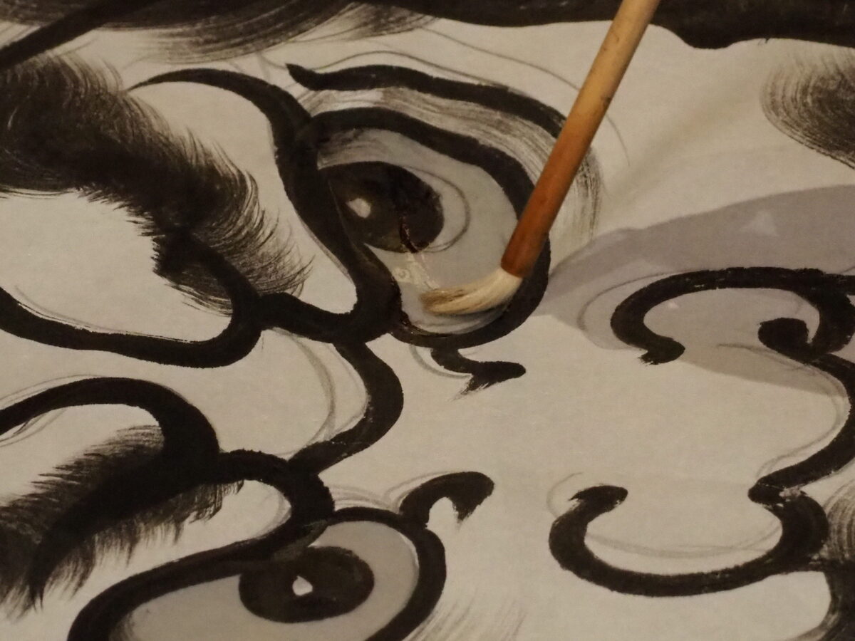 国立民族学博物館_弘前ねぷた貼り替え