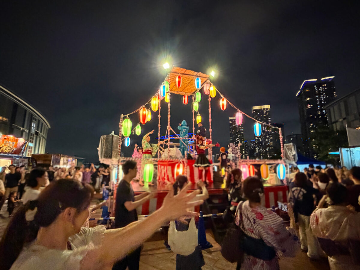 商業施設に“夏祭り”の楽しさを｜ららぽーと豊洲でアニソン盆踊り＆文化体験を企画
